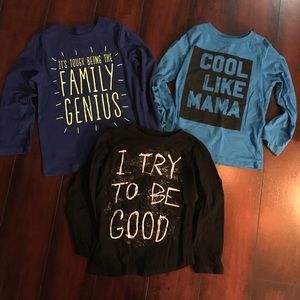 SOLD Childrens Place, toddler long sleeved shirts